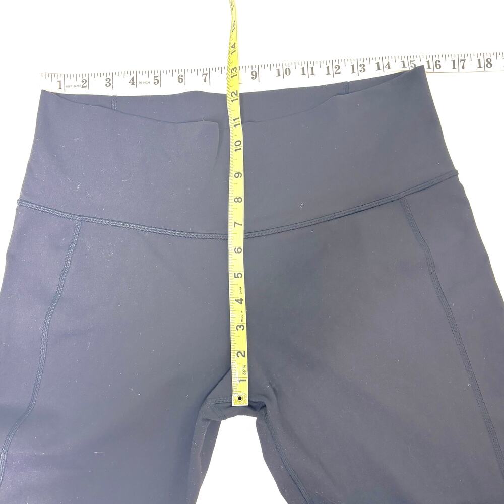 Lululemon Groove High Waist Black Long Leggings 12 - Picture 3 of 10